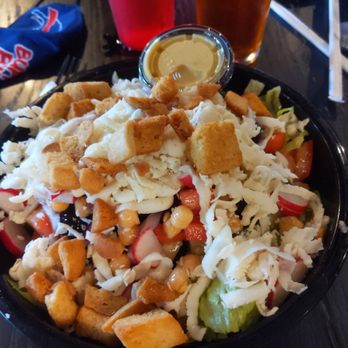 Bar-Bill North - An amazing salad REQUEST TWO dressings!! - Chicken Wings Near Me - Clarence, New York Bar-Bill North - An amazing salad REQUEST TWO dressings!! - Chicken Wings Near Me - Clarence, New York