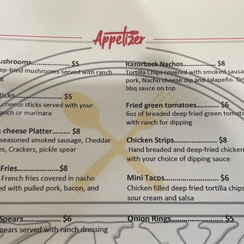 Kays - Appetizer list - Salad Near Me - Marshall, Arkansas