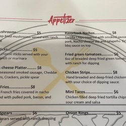 Kays - Appetizer list