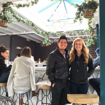 Takoda - Enjoying the heated roof deck on a chilly spring day - American Near Me - Washington, DC, District of Columbia