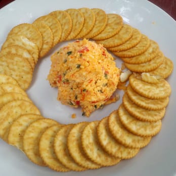Cafe Genevieve - Pimento cheese appetizer with Ritz Crackers! - Breakfast & Brunch Near Me - Jackson, Wyoming