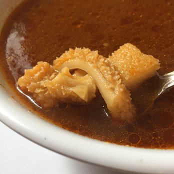 Chile Jalapeno Taqueria - Tripe in the Menudo - Mexican Near Me - Oakland, California Chile Jalapeno Taqueria - Tripe in the Menudo - Mexican Near Me - Oakland, California