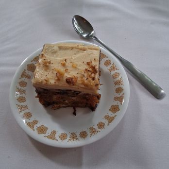 The Terrace Inn - Wow great carrot cake on corelle plate - Hotels Near Me - Petoskey, Michigan The Terrace Inn - Wow great carrot cake on corelle plate - Hotels Near Me - Petoskey, Michigan