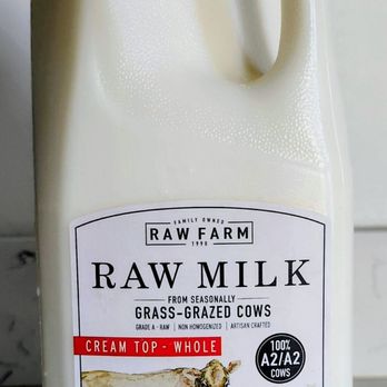 Frazier Farms - Raw Farm Cream Top Whole Raw Milk - Grocery Near Me - La Mesa, California