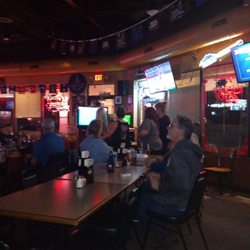 Dylan's Sports Bar & Grill - Their so called Manager taking care of her RUDE Karaoke table, like she did all night.