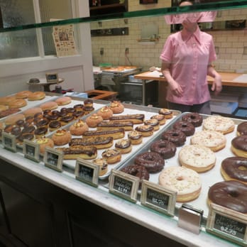 Firecakes Donuts - Display case at 7pm. - Bakeries Near Me - Chicago, Illinois Firecakes Donuts - Display case at 7pm. - Bakeries Near Me - Chicago, Illinois