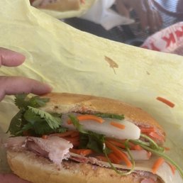 Half of a Vietnamese Sandwich Half of a Vietnamese Sandwich