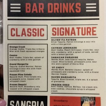 Silver Spring Mining Company - Drink menu - Bars Near Me - Perry Hall, Maryland