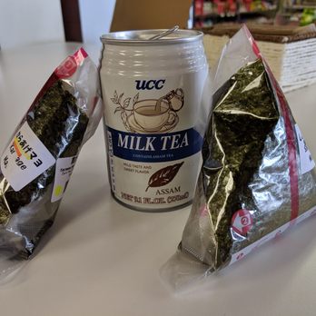 Asahi Imports - Onigiri and can milk tea - International Grocery Near Me - Austin, Texas