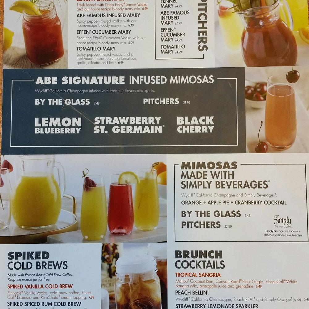 Another Broken Egg Cafe - Drink menu 1/2 : 30JAN 2018 - Breakfast & Brunch Near Me - Shenandoah, Texas Another Broken Egg Cafe - Drink menu 1/2 : 30JAN 2018 - Breakfast & Brunch Near Me - Shenandoah, Texas
