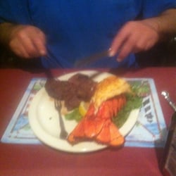 Filet & lobster tail