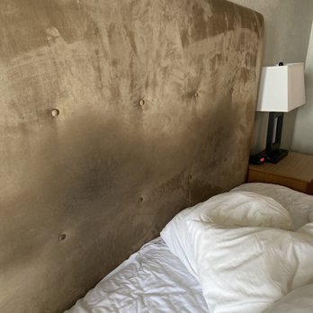 Surfer Beach Hotel - Filthy headboard - San Diego, CA