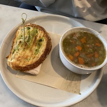 Romancing the Bean Cafe - Pressed Turkey & Cheddar Sandwich - Coffee & Tea Near Me - Burbank, California Romancing the Bean Cafe - Pressed Turkey & Cheddar Sandwich - Coffee & Tea Near Me - Burbank, California