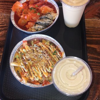 Coreanos Allston - Tteokbokki, Kimchi Fritas, Mango Smoothie, and Banana Smoothie - Korean Near Me - Allston, Massachusetts Coreanos Allston - Tteokbokki, Kimchi Fritas, Mango Smoothie, and Banana Smoothie - Korean Near Me - Allston, Massachusetts