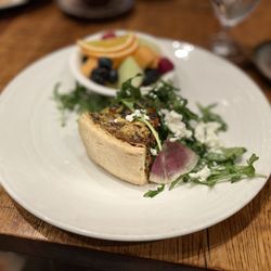 T Cook's - Spinach, sundried Sundired Tomato & Spinach Quiche