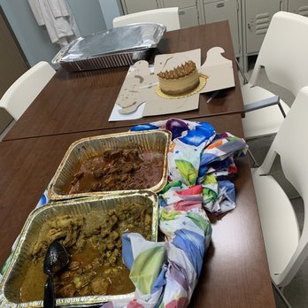 Joy's Roti Delight - Chicken curry and oax tail. - Indian Near Me - Lauderhill, Florida