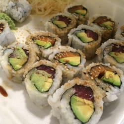 Jazz Sushi Bar - Tuna & Salmon rolls $5 each - good.