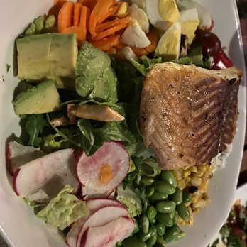 Yard House - Cobb Salad w/ Salmon - Bars Near Me - Pasadena, California Yard House - Cobb Salad w/ Salmon - Bars Near Me - Pasadena, California