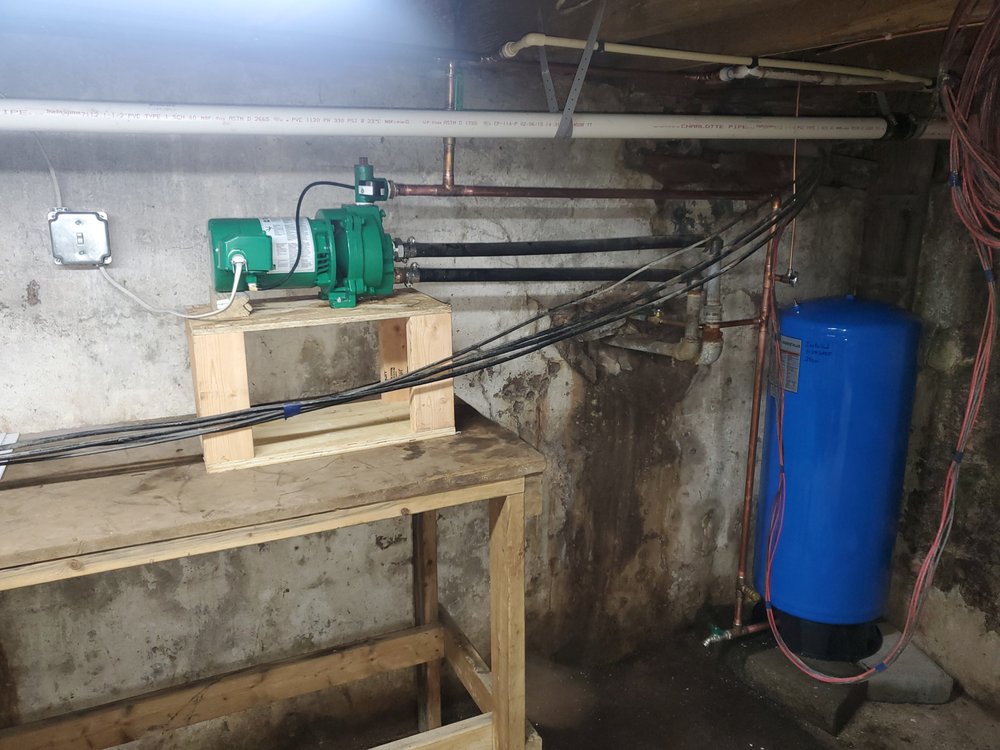 Slide of Steel Plumbing