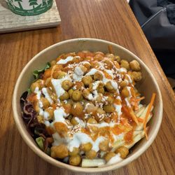 Buddha Bowl with garbanzo beans