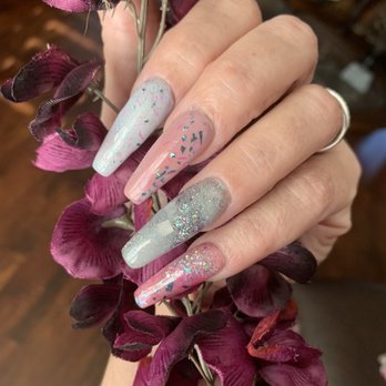 Headlines Salon - Better staged "on me/by me" nails. - Hair Salons Near Me - Tulare, California