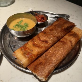 Roots Indian Bistro - Dosa Quesadilla - Indian Near Me - Los Angeles, California