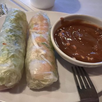 Phoenix Pho - Deflated Spring Rolls. They were good just skinny and smalll - Vietnamese Near Me - Abilene, Texas
