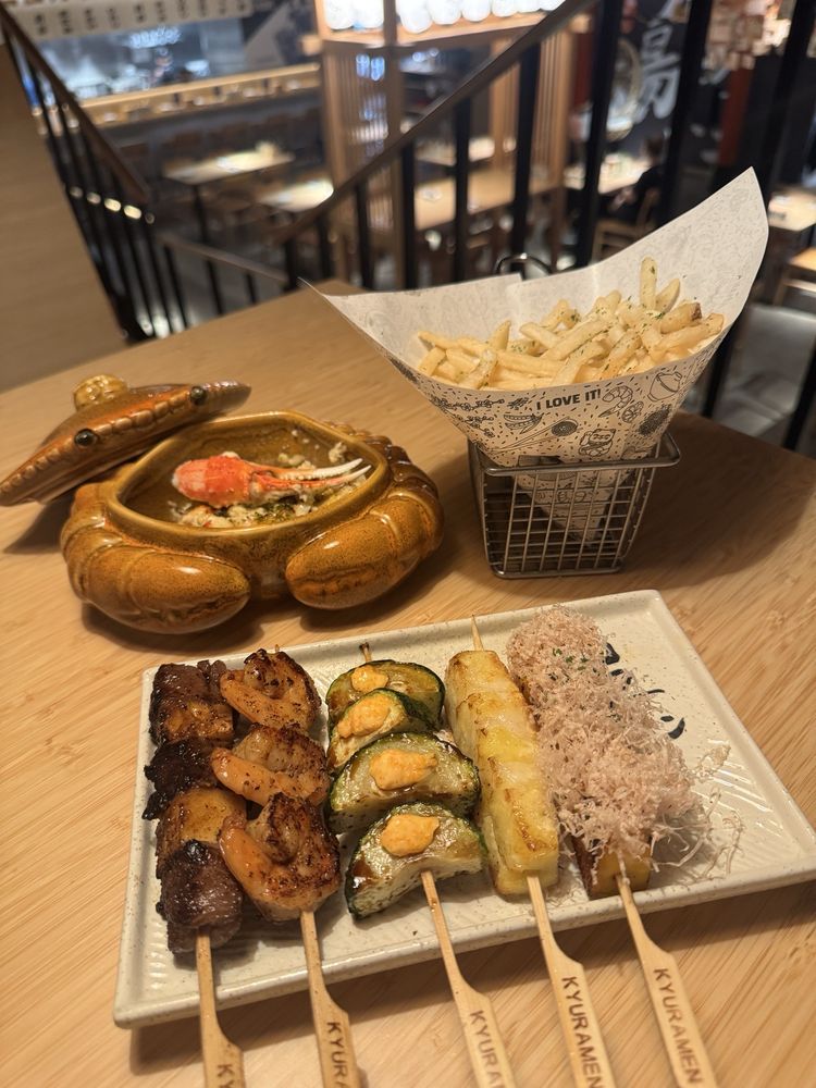 Food from Kyuramen x TBaar - Pittsburgh