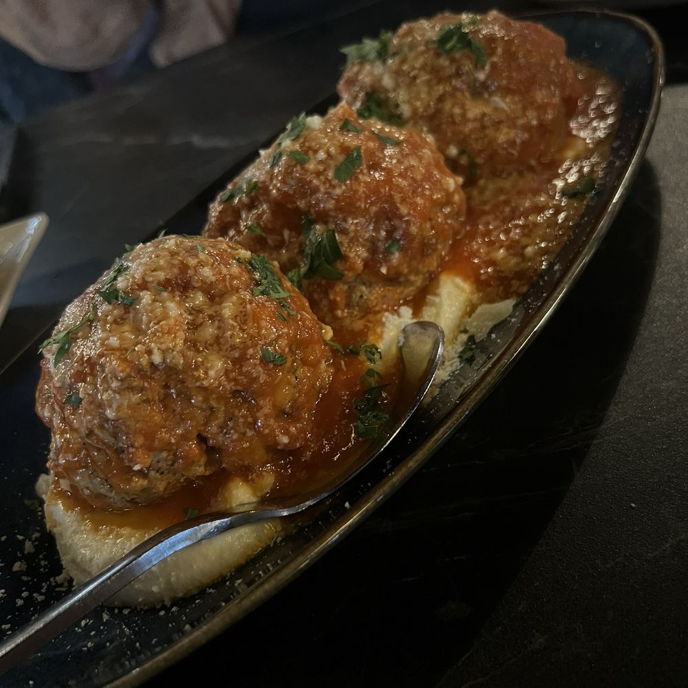 Tony D's - 3 meatball ls with whipped ricotta - Pizza Near Me - Rochester, New York Tony D's - 3 meatball ls with whipped ricotta - Pizza Near Me - Rochester, New York