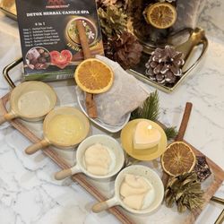 Monster Nails Spa & Massage - Herbal candles oil Spa