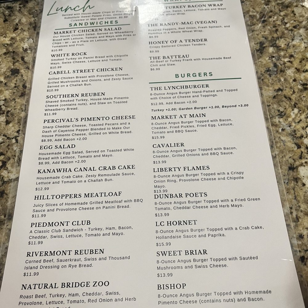 Market At Main - Breakfast & Brunch Near Me - Lynchburg, Virginia Market At Main - Breakfast & Brunch Near Me - Lynchburg, Virginia