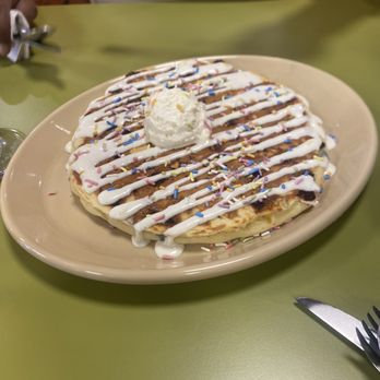 Snooze, an A.M. Eatery - Birthday Pancake - Breakfast & Brunch Near Me - Stafford, Texas Snooze, an A.M. Eatery - Birthday Pancake - Breakfast & Brunch Near Me - Stafford, Texas