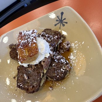 Snooze, an A.M. Eatery - Funky Monkey French Toast - Breakfast & Brunch Near Me - Phoenix, Arizona Snooze, an A.M. Eatery - Funky Monkey French Toast - Breakfast & Brunch Near Me - Phoenix, Arizona