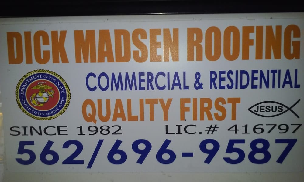 Slide of Dick Madsen Roofing