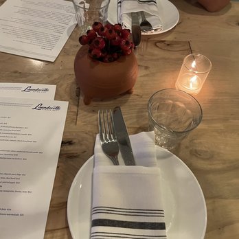 Launderette - Table set - New American Near Me - Austin, Texas