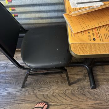 5 Burro Cafe - Dirty seat and floors - Mexican Near Me - Forest Hills, New York