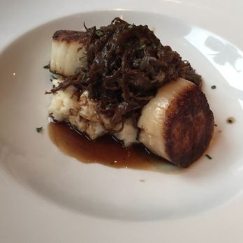 Ocean Prime - Surf n turf appetizer. The scallops melt in your mouth, no exaggeration. - Seafood Near Me - Tampa, Florida
