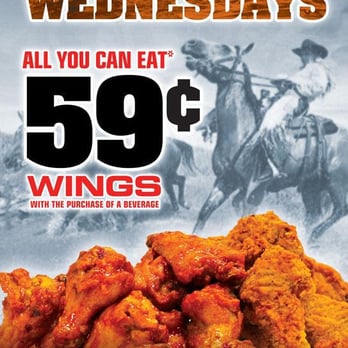Wild Wing - a picture of chicken wings with a cowboy on horseback in the background - Chicken Wings Near Me - Oakville, Ontario Wild Wing - a picture of chicken wings with a cowboy on horseback in the background - Chicken Wings Near Me - Oakville, Ontario