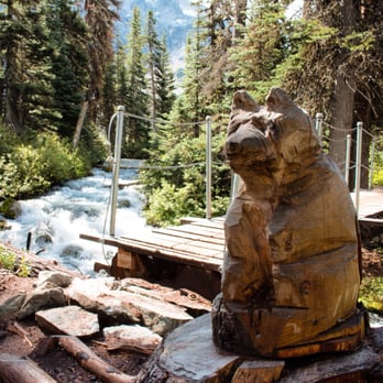 Joffre Lakes Provincial Park - One of the sculptures on the trail - Parks Near Me - Mount Currie, British Columbia