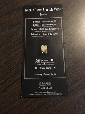 Menu photo 7 Nick's Place Houston, TX Menu photo 7 Nick's Place Houston, TX