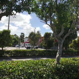 Outside