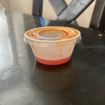 Panda Express - This is how much sauce they put in their to go containers - Chinese Near Me - Hollister, California Panda Express - This is how much sauce they put in their to go containers - Chinese Near Me - Hollister, California