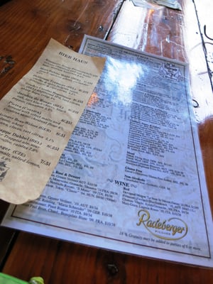 Menu photo 8 Radegast Hall and Biergarten Brooklyn, NY Menu photo 8 Radegast Hall and Biergarten Brooklyn, NY