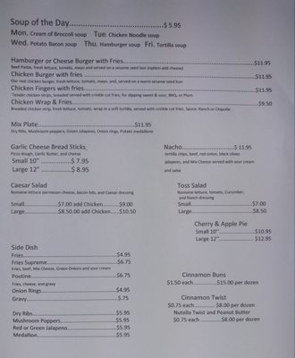 Menu photo 2 Two Hills Pizza & Wings Two Hills, AB