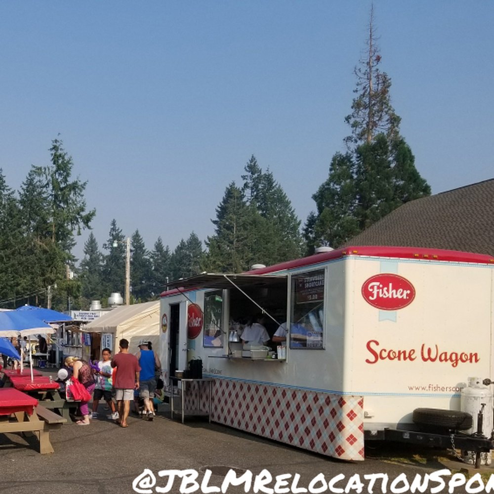 Thurston County Fair - Pretty much my favorite part of fairs in the PNW is finding SCONES!! - Venues & Event Spaces Near Me - Lacey, Washington