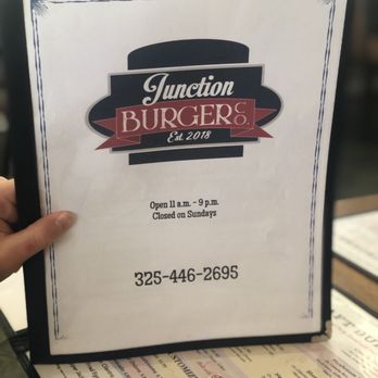 Junction Burger - Burgers Near Me - Junction, Texas Junction Burger - Burgers Near Me - Junction, Texas
