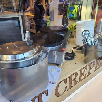 Crepe Cafe - Looking in from outside. - Creperies Near Me - San Francisco, California
