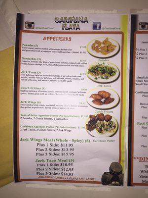 Menu photo 5 Garifuna Flava Chicago, IL
