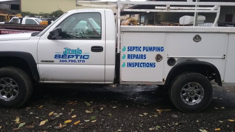 Slide of Jim's Septic Service
