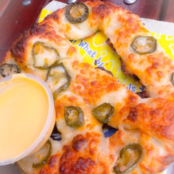 Wetzel's Pretzels - Jalapeño Pretzel with Cheese. - Pretzels Near Me - Las Vegas, Nevada Wetzel's Pretzels - Jalapeño Pretzel with Cheese. - Pretzels Near Me - Las Vegas, Nevada